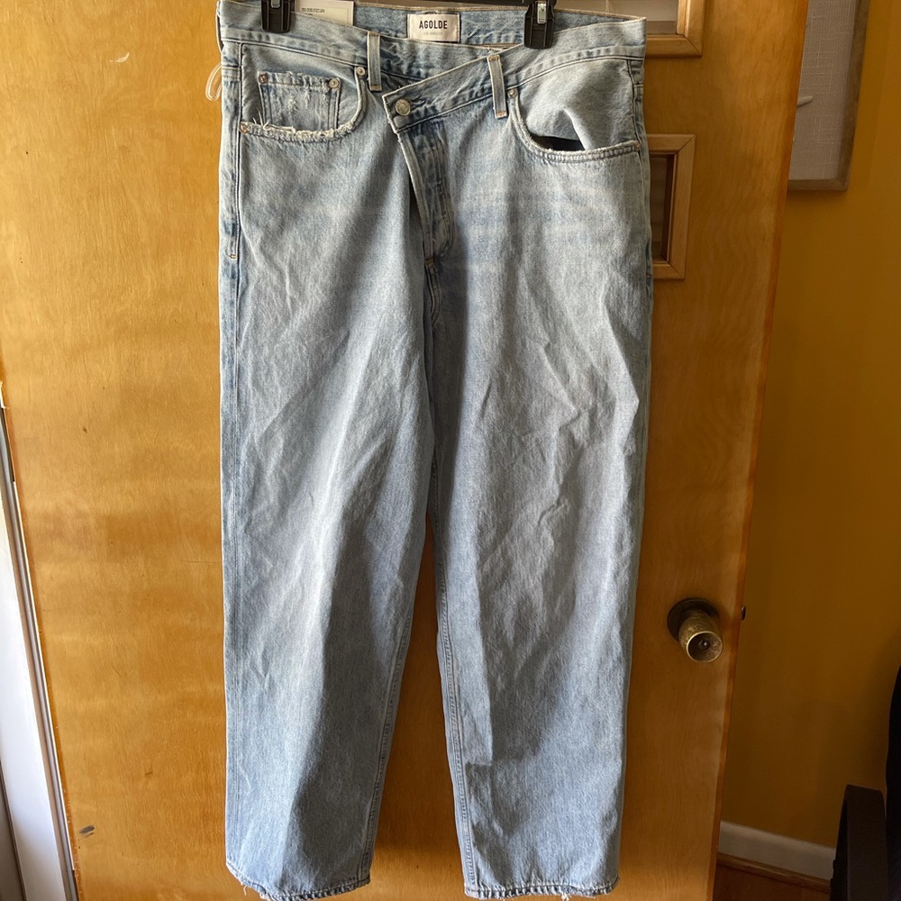 Agolde criss cross upsized Jean size 30